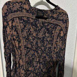 Lucky Brand Floral Blouse